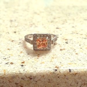 Peach Square Ring